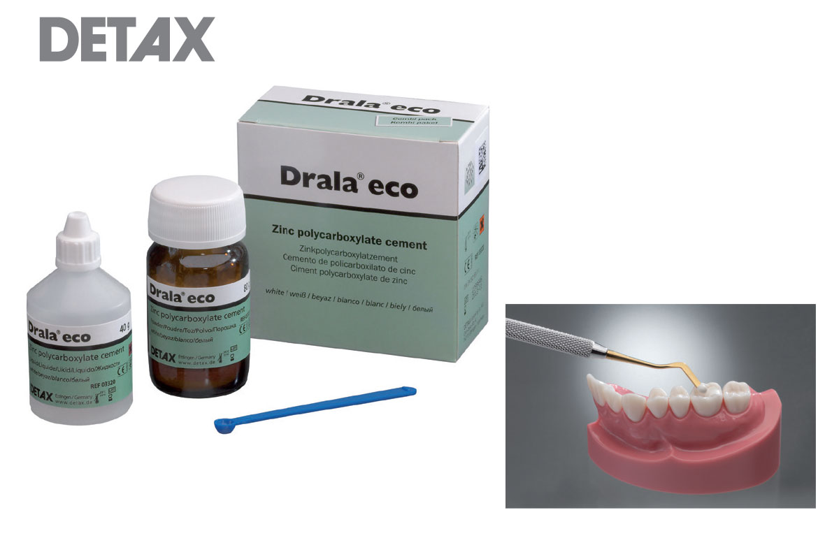 Drala® Eco  Polycarboxylate Cement (Daimi Yapıştırma Simanı)